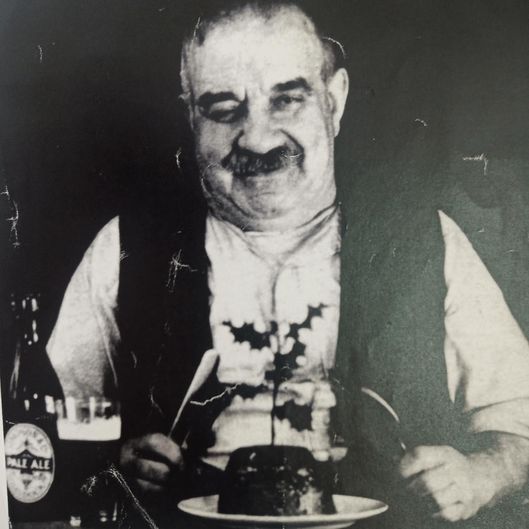 My Great Grandad Advertising A Local Ale Hertfordshire England Circa