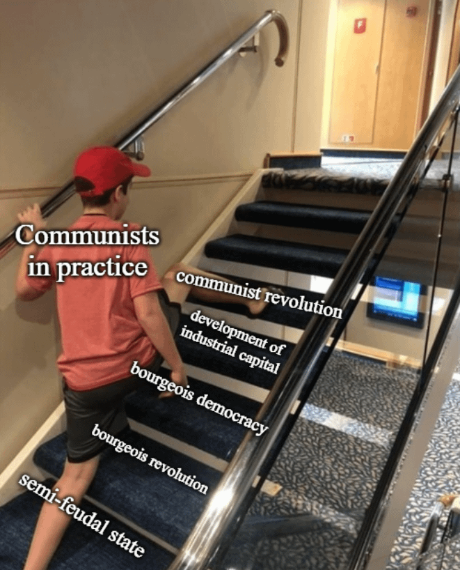 Everyone has made a communism meme, but I read the first few chapters ...