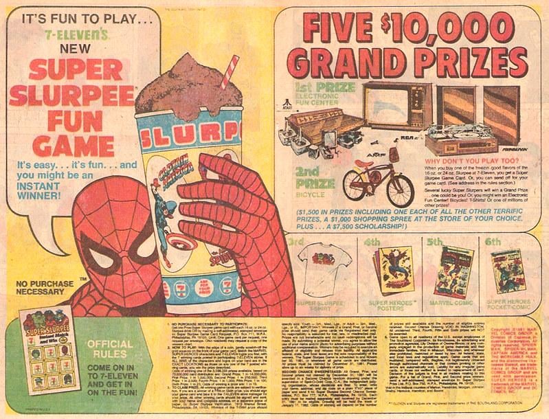 7 Eleven Super Slurpee Ad 1981 Usluck 2442